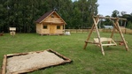 Dom nad jeziorem + domki letniskowe,mazury