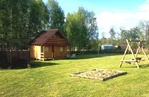 Domki letniskowe + Apartament nad jeziorem koło Szczytna