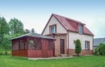 Domek nad jeziorem na Kaszubach