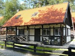 Tomaszówka -Luksusowy domek na Kaszubach z kominkiem nad jeziorem