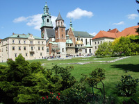 Kraków, zamek na Wawelu, noclegi Kraków, kwatery Kraków